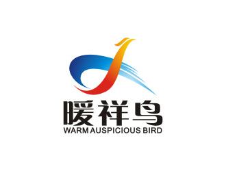 楊福的暖祥鳥（Warm auspicious bird，通過這些字母給縮寫一下，）品牌商標(biāo)設(shè)計公司完成公司logo設(shè)計