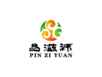 周金進(jìn)的品滋源食品有限公司logo設(shè)計