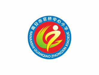 何嘉健的官橋中心小學(xué)logo設(shè)計