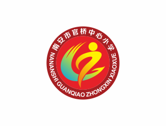 何嘉健的官橋中心小學(xué)logo設(shè)計
