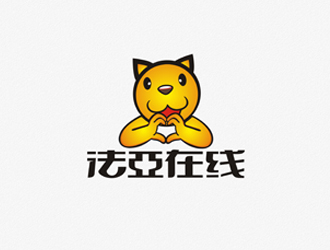鄭國(guó)麟的法亞在線 學(xué)?？ㄍ╨ogo設(shè)計(jì)logo設(shè)計(jì)