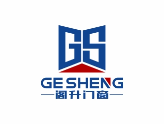 劉小勇的“閣升” 牌門窗l(fā)ogo設計