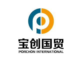 張俊的PORCHON INTERNATIONAL 寶創(chuàng)國貿logo設計