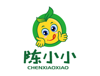 張俊的陳小小水果卡通logo設(shè)計logo設(shè)計