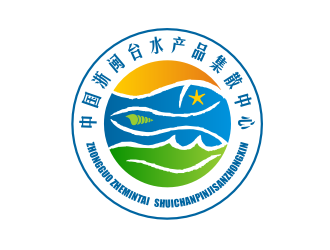 姜彥海的中國浙閩臺水產(chǎn)品集散中心logo設(shè)計(jì)