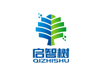 曾翼的啟智樹(shù)logo設(shè)計(jì)