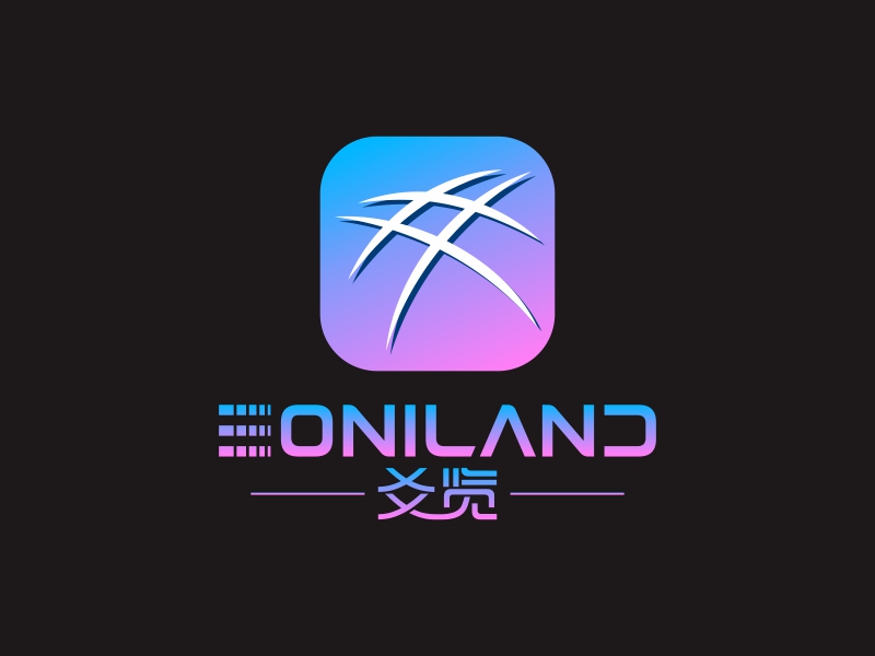陳國(guó)偉的爻覽    EONILANDlogo設(shè)計(jì)