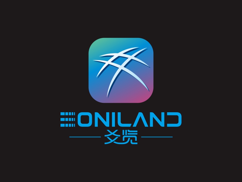陳國(guó)偉的爻覽    EONILANDlogo設(shè)計(jì)