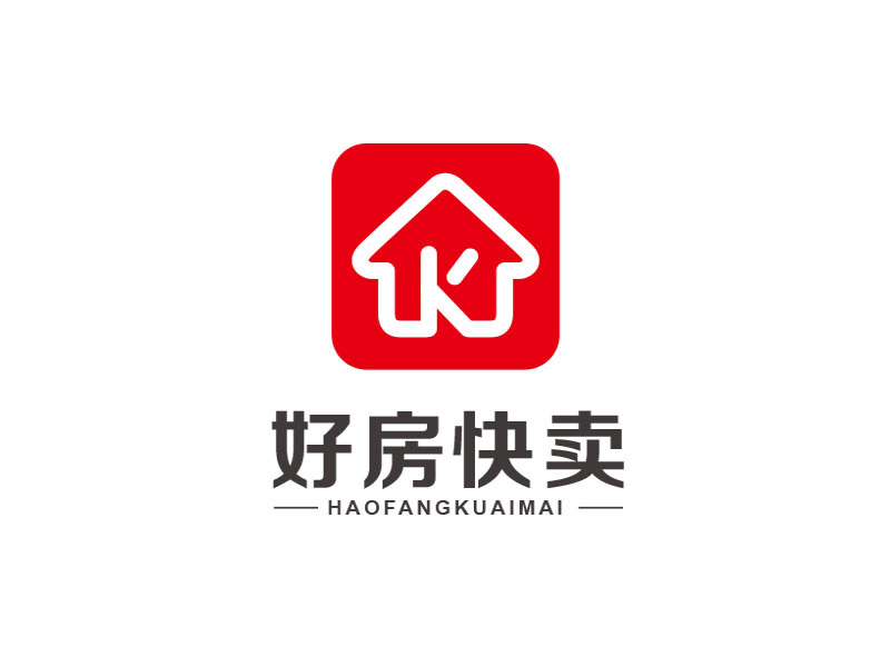 朱紅娟的好房快賣(mài)logo設(shè)計(jì)