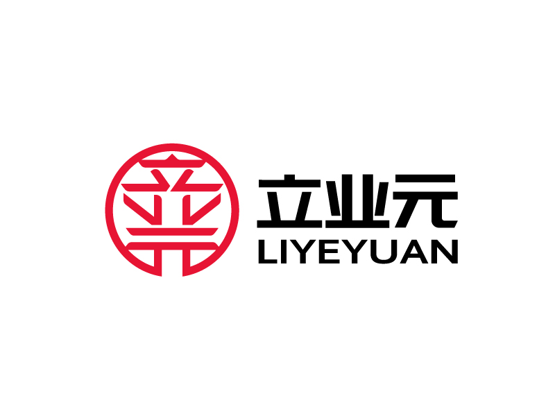 唐國強(qiáng)的立業(yè)元logo設(shè)計