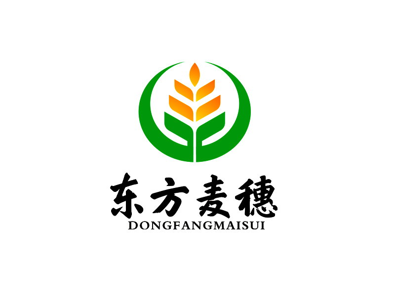 李杰的白酒品牌，東方麥穗logo設(shè)計(jì)