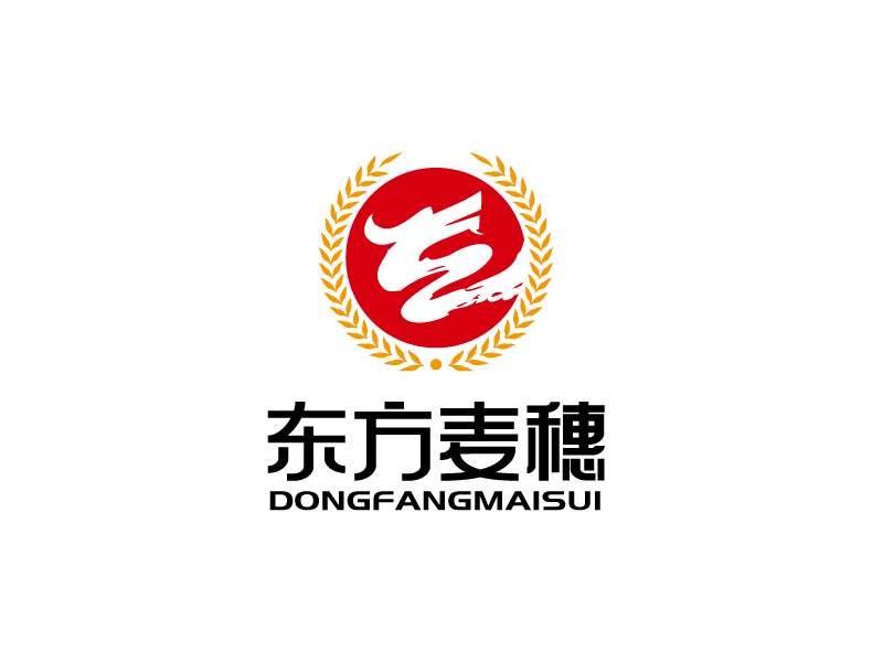 張俊的白酒品牌，東方麥穗logo設(shè)計(jì)