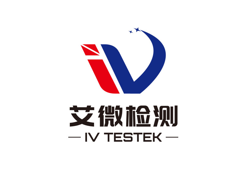 朱紅娟的艾微檢測/IV Testeklogo設(shè)計(jì)
