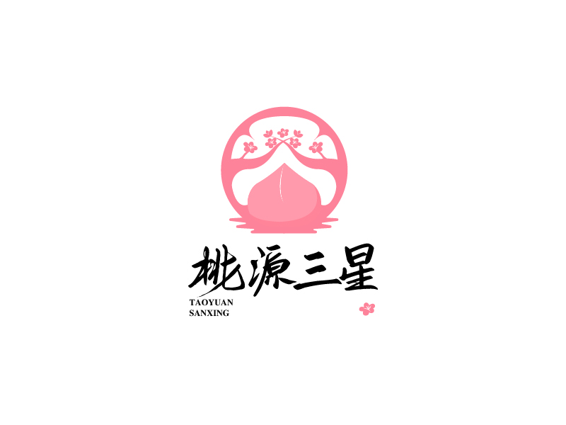 楊忠的桃源三星logo設(shè)計