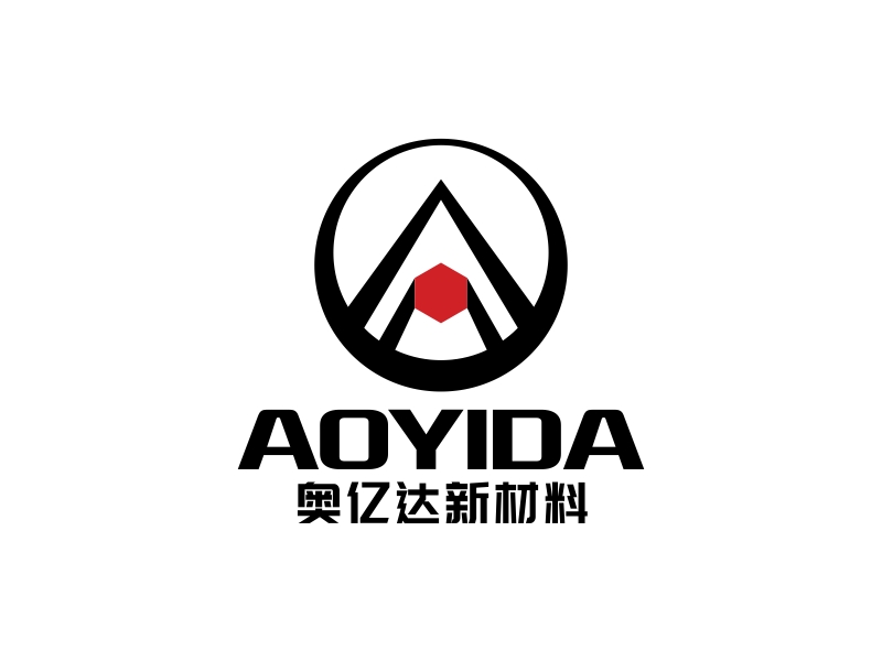林思源的奧億達新材料logo設(shè)計