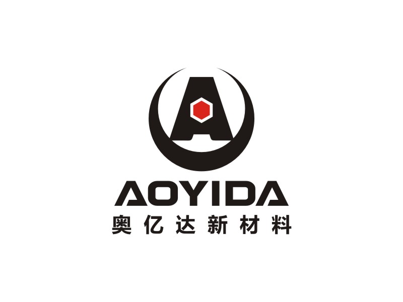 李泉輝的奧億達新材料logo設(shè)計