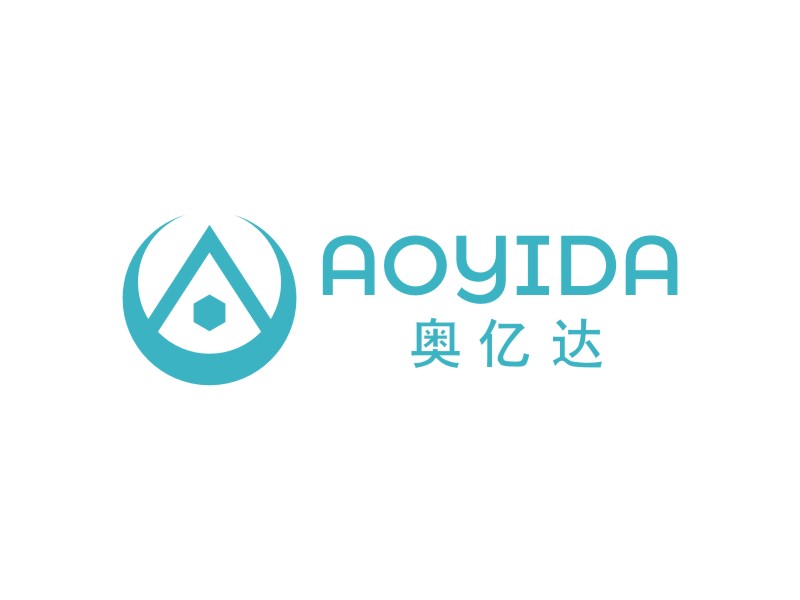 李泉輝的奧億達新材料logo設(shè)計