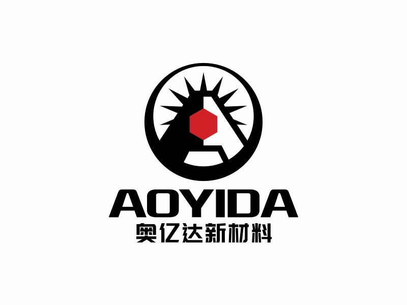 林思源的奧億達新材料logo設(shè)計
