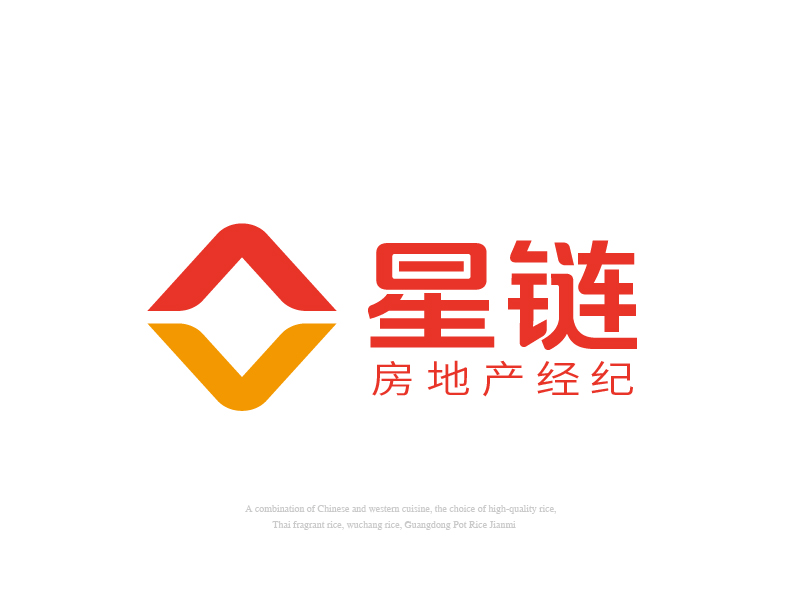 張俊的深圳市星鏈房地產(chǎn)經(jīng)紀有限公司logo設計