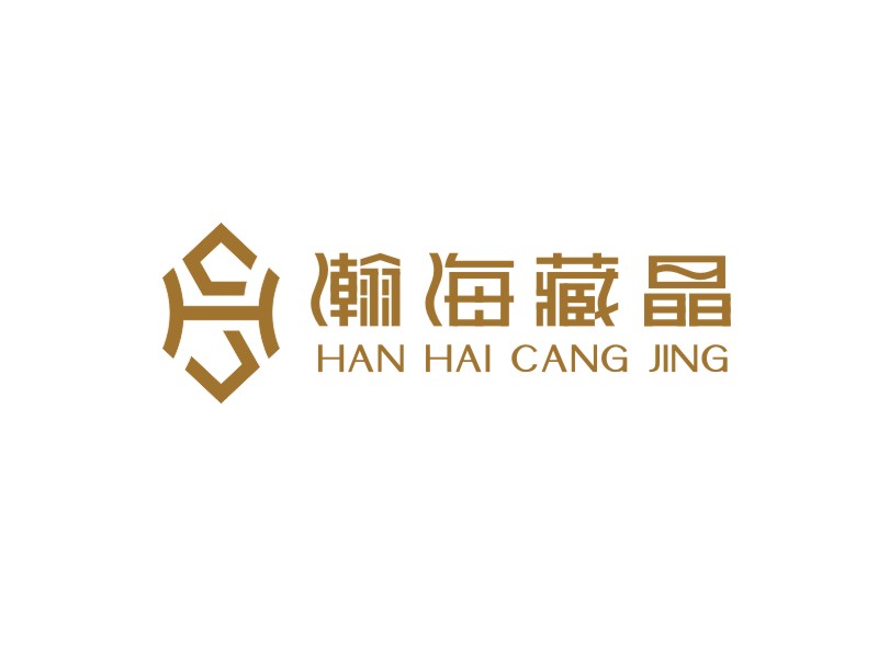 瀚海藏晶logo設(shè)計