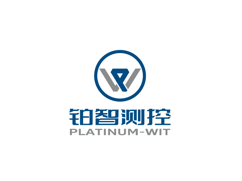 張俊的鉑智測控logo設(shè)計