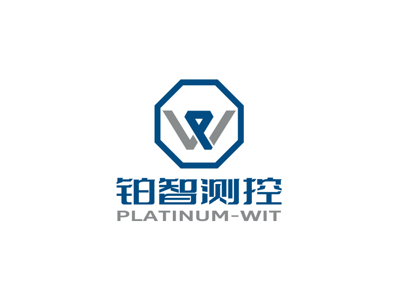 鉑智測(cè)控logo設(shè)計(jì)