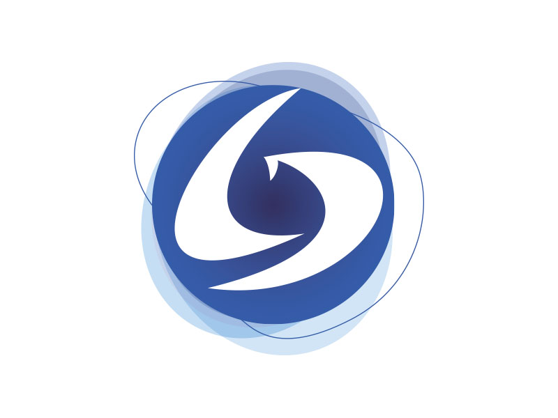 朱紅娟的天津藍(lán)洞儀器有限公司logo設(shè)計
