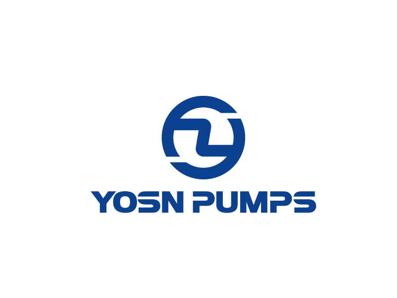 張俊的用YOSN PUMPS字母，涌順泵業(yè)結(jié)合設(shè)計(jì)。也可以不用中文logo設(shè)計(jì)